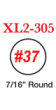 XL2-305 - XL2-305 Round Pre-Inked Stamp